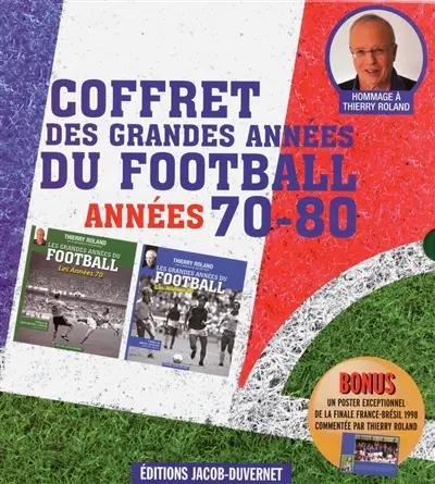 Coffret des grandes années du football : années 70-80