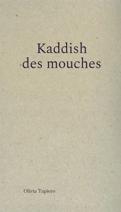 Kaddish des mouches