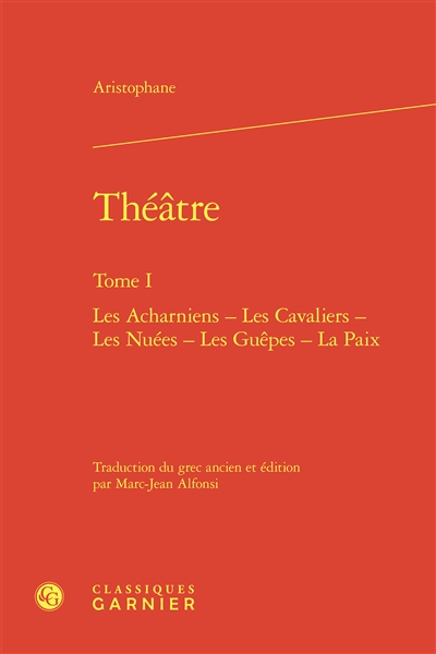 Théâtre. Vol. 1