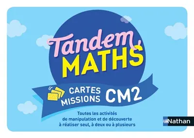 Tandem, maths CM2 : cartes missions