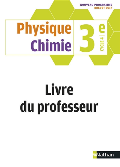 Physique-chimie 3e : livre...
