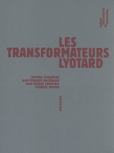 Les transformateurs Lyotard