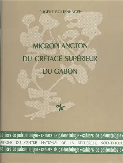 Microplancton du crétacé supérieur du Gabon