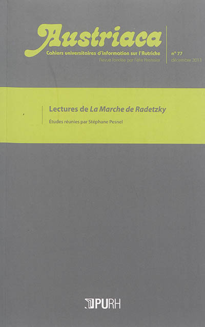 Austriaca, n° 77. Lectures de La marche de Radetzky