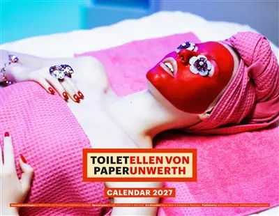 Toilet paper Ellen von Unwerth : calendar 2027