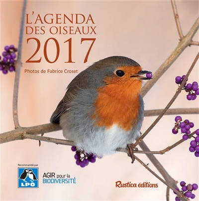 L'agenda des oiseaux 2017