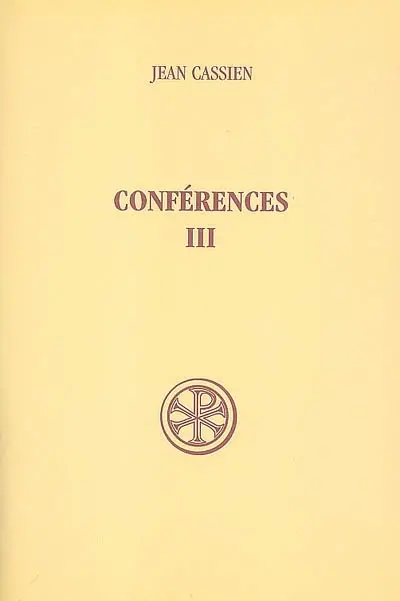 Conférences. Vol. 3. XVIII-XXIV