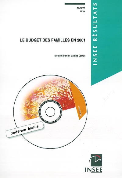 Le budget des familles en 2001