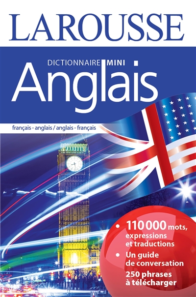 Anglais mini dictionnaire : français-anglais, anglais-français. English mini dictionary : French-English, English-French