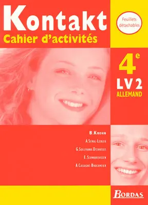 Kontakt, allemand 4e, LV2 : cahier d'activités 1998