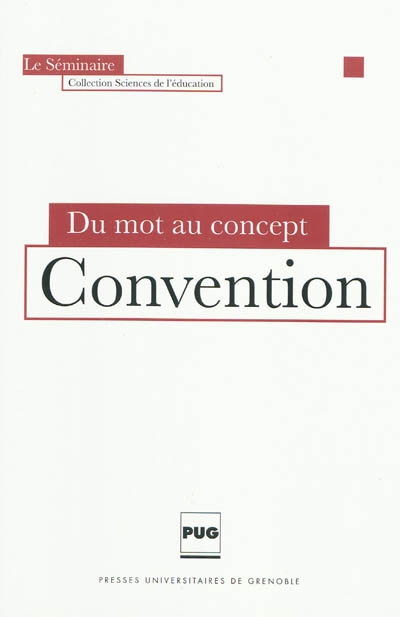 Convention : du mot au concept