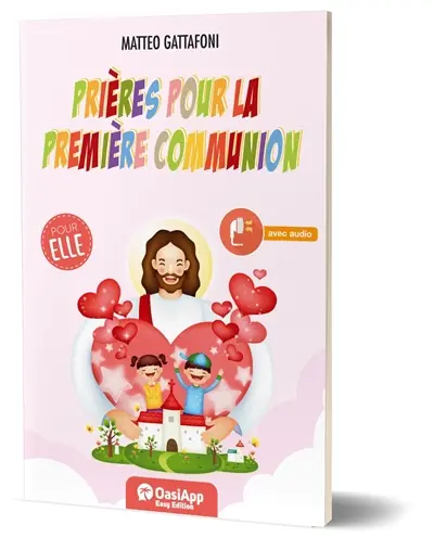Prières pour la première communion : pour elle