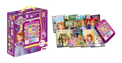 Princesse Sofia : 8 livres d'histoire et le me reader
