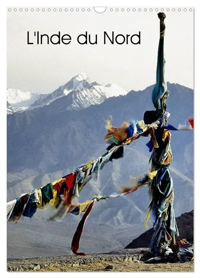 L'Inde du Nord (Calendrier mural 2026 DIN A3 horizontal), CALVENDO calendrier mensuel : Le Cachemire et le Ladakh, deux régions au nord de l'Inde.