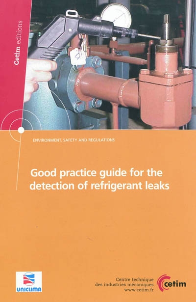 Good practice guide for the detection of refrigerant leaks