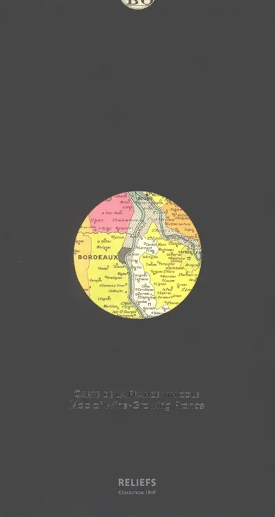 Carte de la France vinicole
