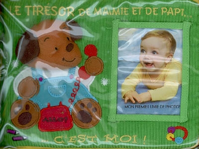Le trésor de mamie et de papi... c'est moi ! : mon premier livre de photos