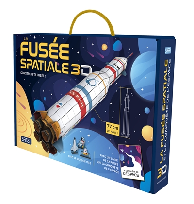 La fusée spatiale 3D : construis ta fusée !