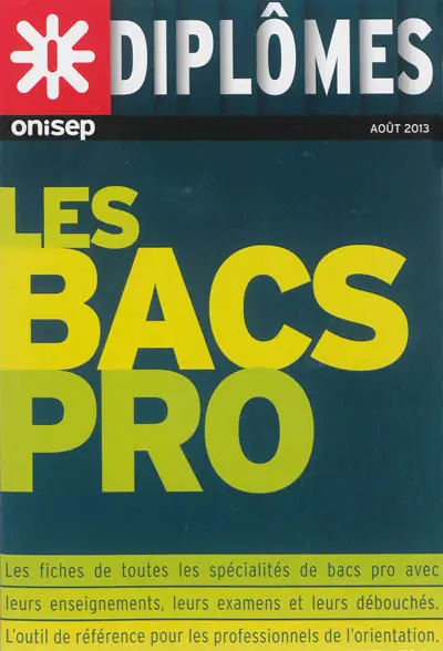 Les bacs pro : août 2013