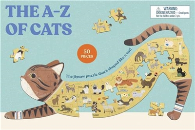 The A to Z of Cats A Jigsaw Puzzle : A Cat-Shaped Jigsaw Puzzle