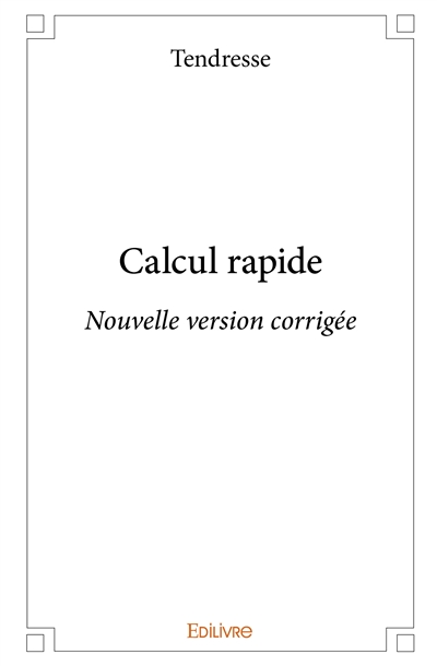 Calcul rapide : Nouvelle...