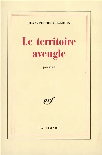 Le Territoire aveugle