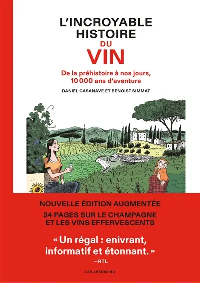 L'incroyable histoire du vin : de la préhistoire à nos jours, 10.000 ans d'aventure