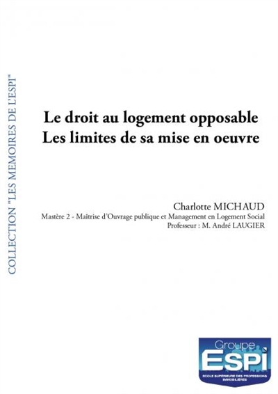 Le droit au logement...