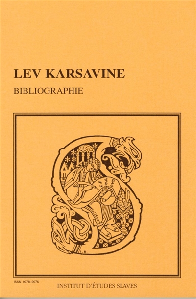 Bibliographie des oeuvres de Lev Karsavine