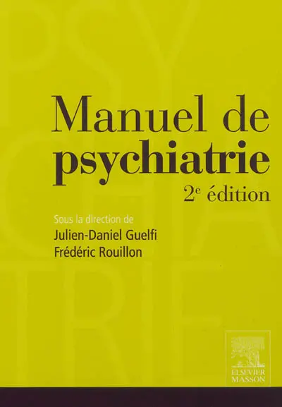 Manuel de psychiatrie