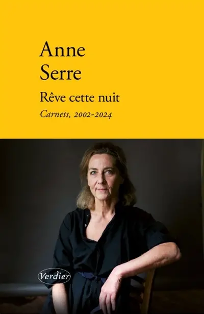 Rêve cette nuit : carnets, 2002-2024