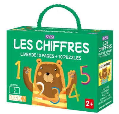 Les chiffres : 20 pièces, puzzle 2 : 2+