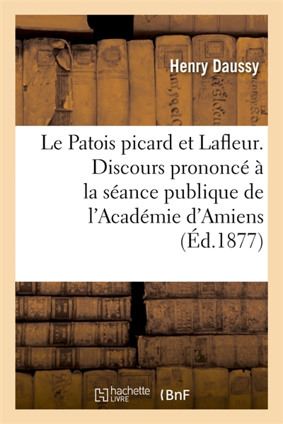 Le Patois picard et...