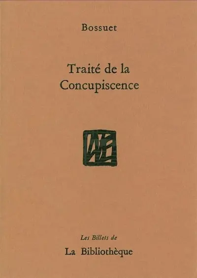 Traité de la concupiscence