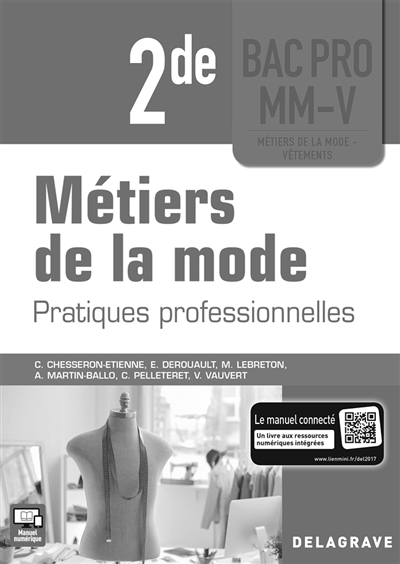 Métiers de la mode,...