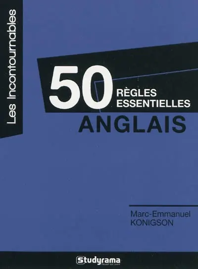 50 règles essentielles anglais
