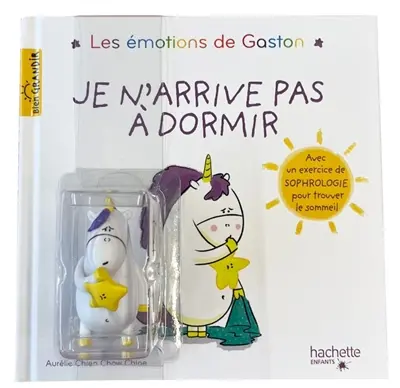 Les émotions de Gaston. Je n'arrive pas à dormir