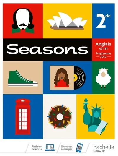 Seasons, anglais 2de, A2-B1 : programme 2019
