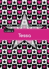 CAHIER TESSA BLANC,96P,A5...