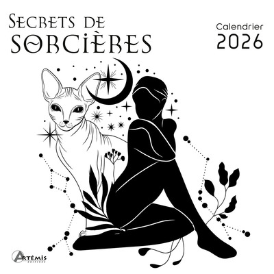 Secrets de sorcières : calendrier 2026 : de septembre 2025 à décembre 2026