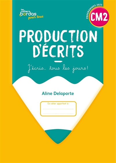 Production d'écrits CM2 :...
