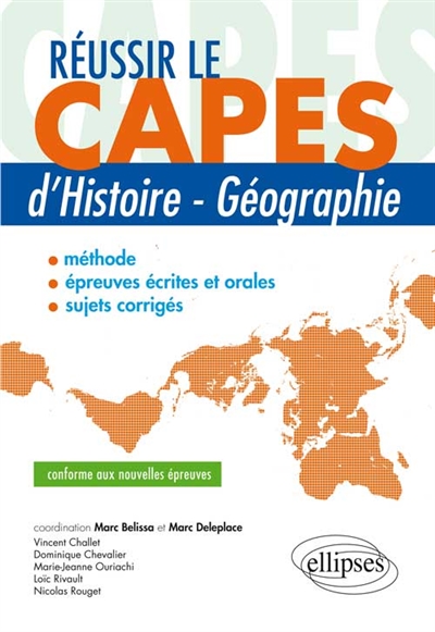 Réussir le Capes d'histoire-géographie