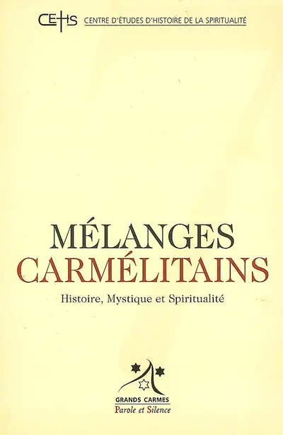 Mélanges carmélitains, n° 7
