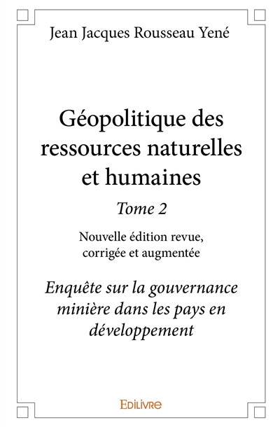 Géopolitique des ressources...