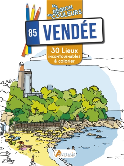 Vendée, 85 : 30 lieux incontournables à colorier