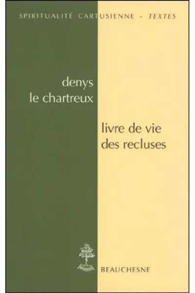 Livre de vie des recluses. De vita inclusarum