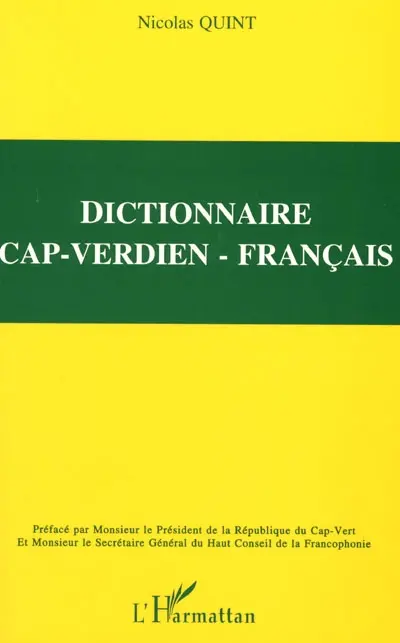 Dictionnaire cap-verdien français Dictionnaire cap-verdien français