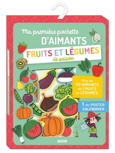 Fruits et légumes de saison : ma première pochette d'aimants