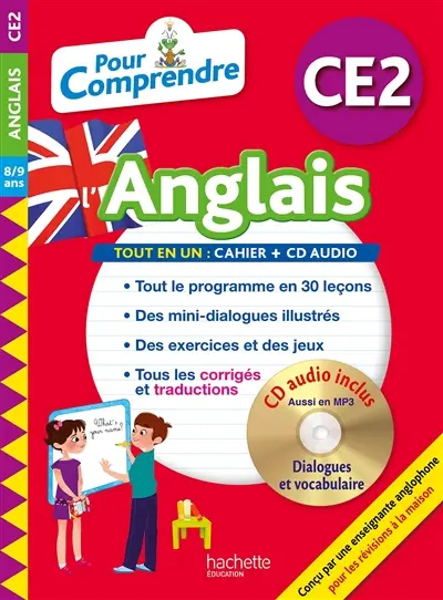 Pour comprendre l'anglais CE2, 8-9 ans