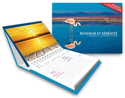 Bonheur & sérénité : l'agenda-calendrier 2015